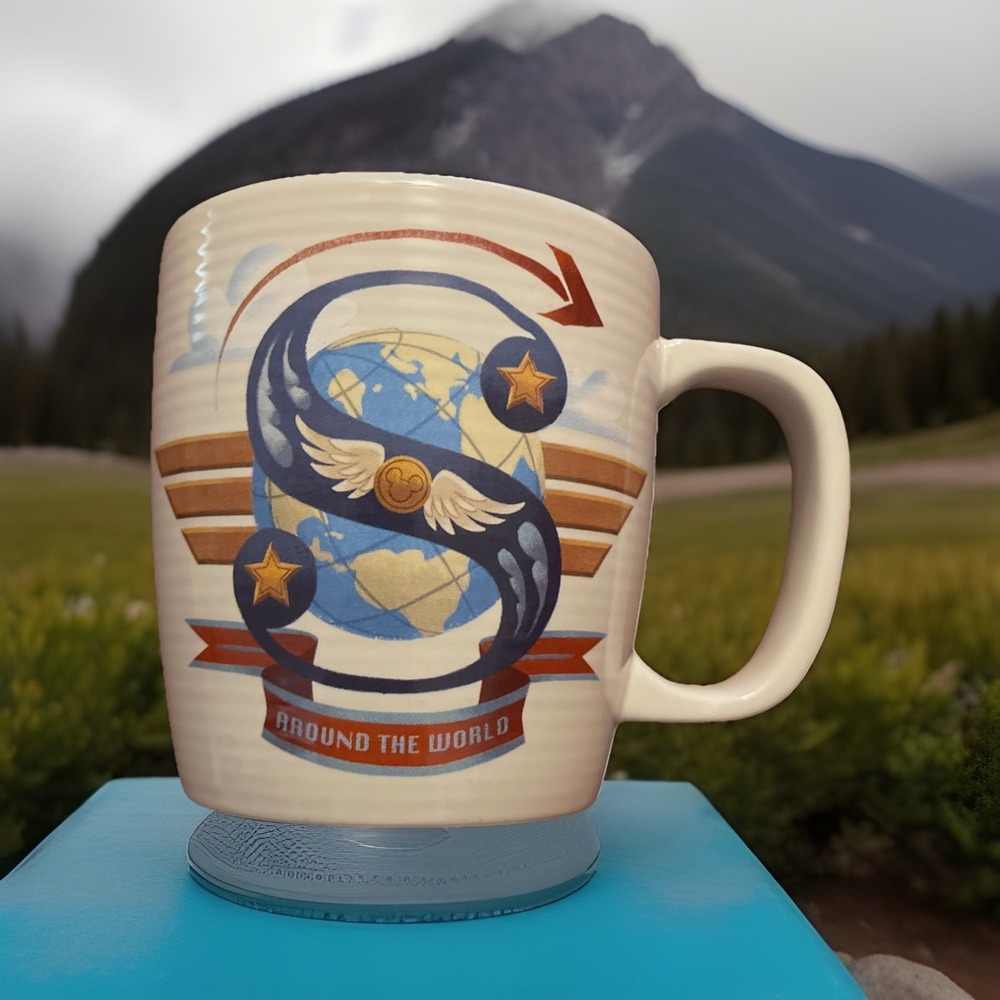 Disney Parks ABC Letters S is for Soarin', Around the World Ceramic‎ Coffee Mug